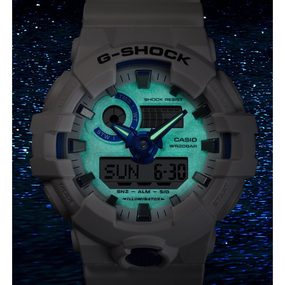 G-SHOCK カシオ Gショック CASIO アナデジ 腕時計 メンズ GA-700HDS-7AJF HIDDEN GLOW SERIES【2025 新作】