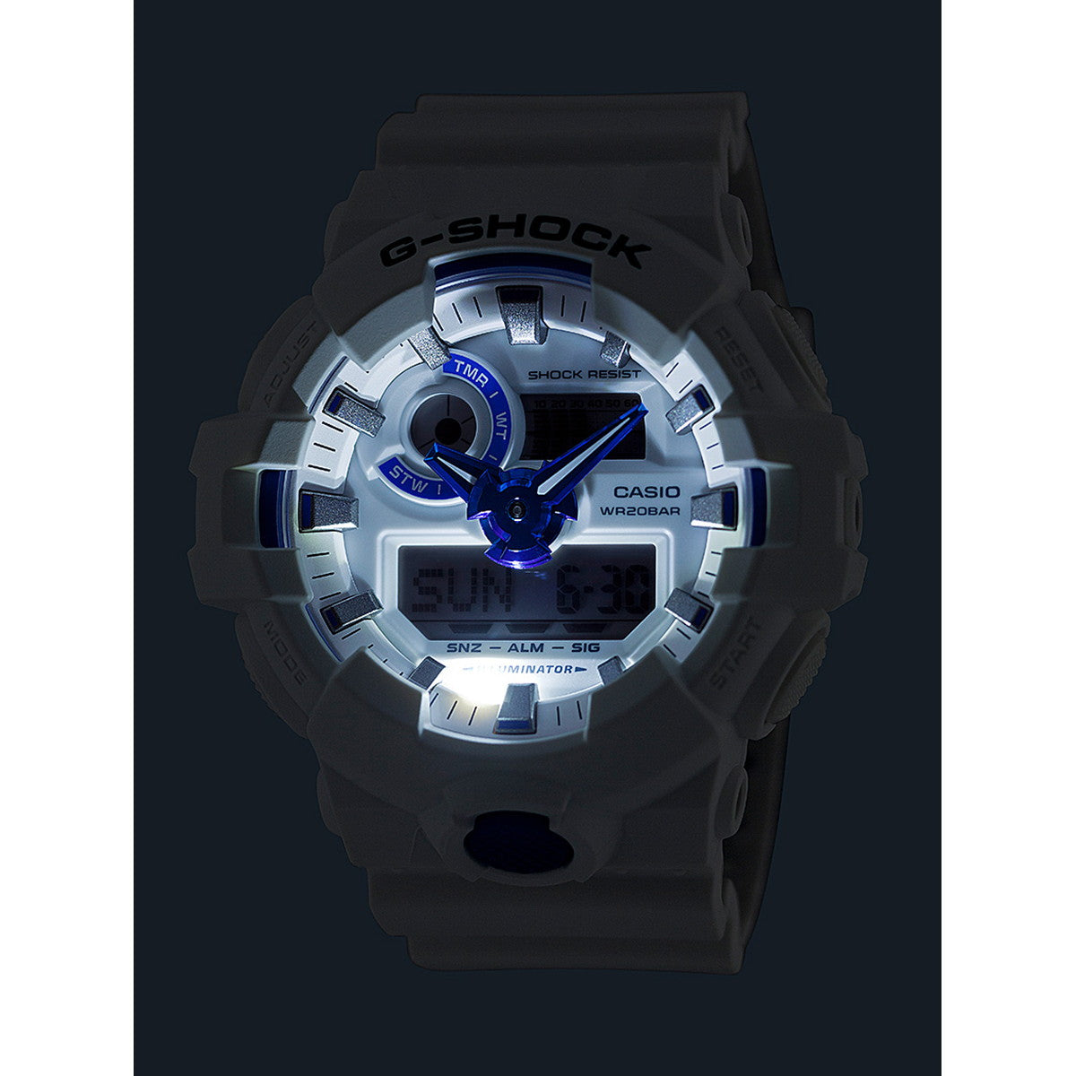 G-SHOCK カシオ Gショック CASIO アナデジ 腕時計 メンズ GA-700HDS-7AJF HIDDEN GLOW SERIES【2025 新作】