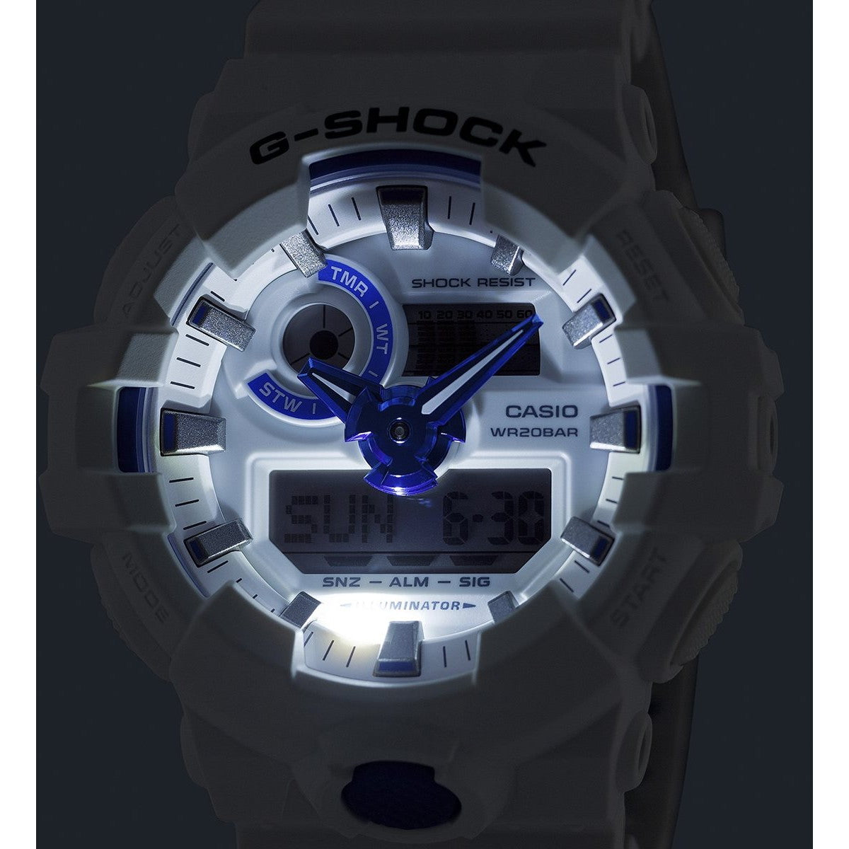 G-SHOCK カシオ Gショック CASIO アナデジ 腕時計 メンズ GA-700HDS-7AJF HIDDEN GLOW SERIES【2025 新作】