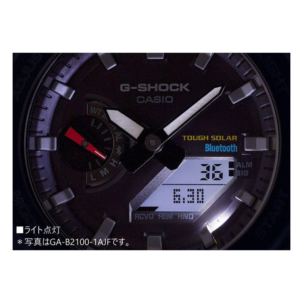 G-SHOCK ソーラー カシオ Gショック CASIO 腕時計 メンズ GA-B2100-1A1JF タフソーラー スマートフォンリンク オールブラック