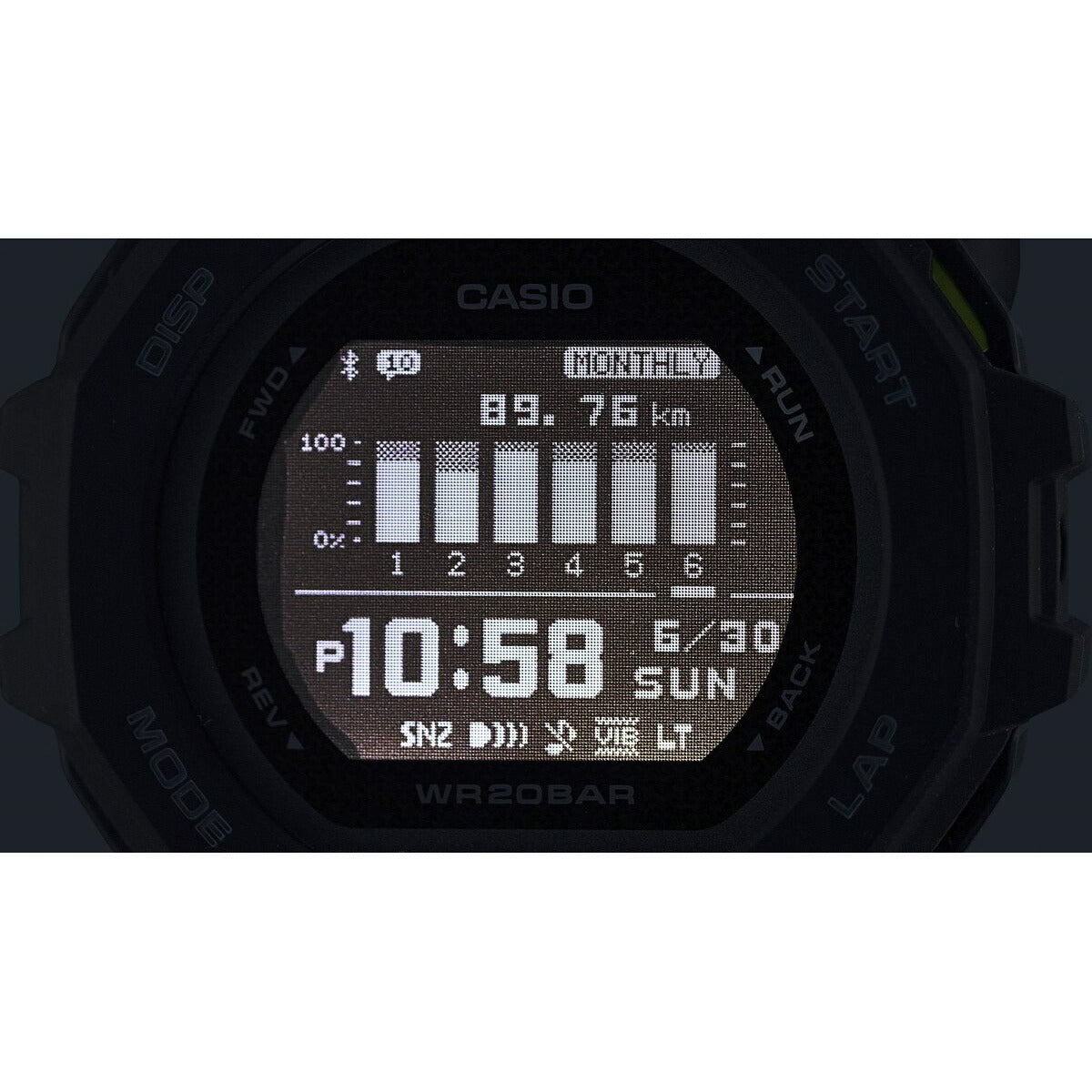 G-SHOCK G-SQUAD カシオ Gショック ジースクワッド CASIO GBD-300-1JF Bluetooth搭載 GPS 腕時計 メンズ スマートフォンリンク【2024 新作】