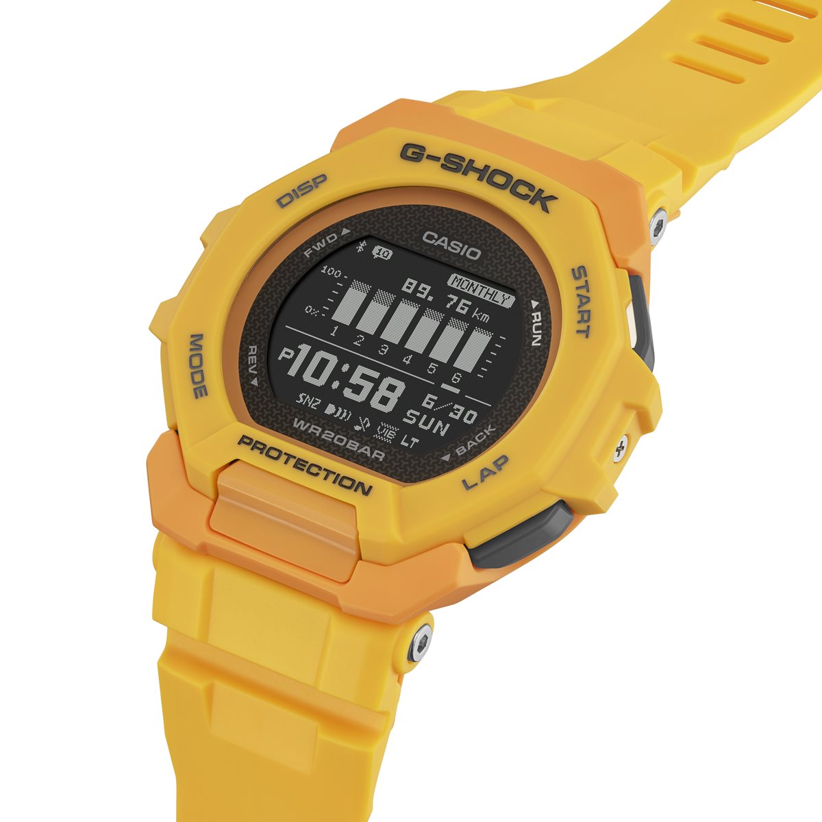 G-SHOCK G-SQUAD カシオ Gショック ジースクワッド CASIO GBD-300-9JF Bluetooth搭載 GPS 腕時計 メンズ スマートフォンリンク【2024 新作】