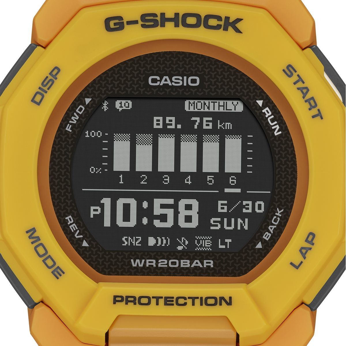 G-SHOCK G-SQUAD カシオ Gショック ジースクワッド CASIO GBD-300-9JF Bluetooth搭載 GPS 腕時計 メンズ スマートフォンリンク【2024 新作】