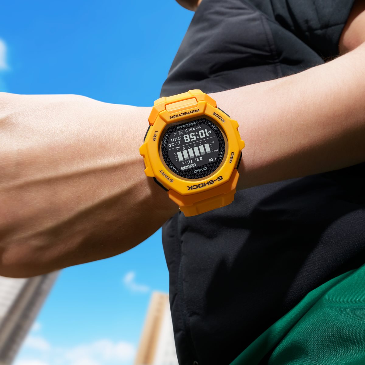 G-SHOCK G-SQUAD カシオ Gショック ジースクワッド CASIO GBD-300-9JF Bluetooth搭載 GPS 腕時計 メンズ スマートフォンリンク【2024 新作】