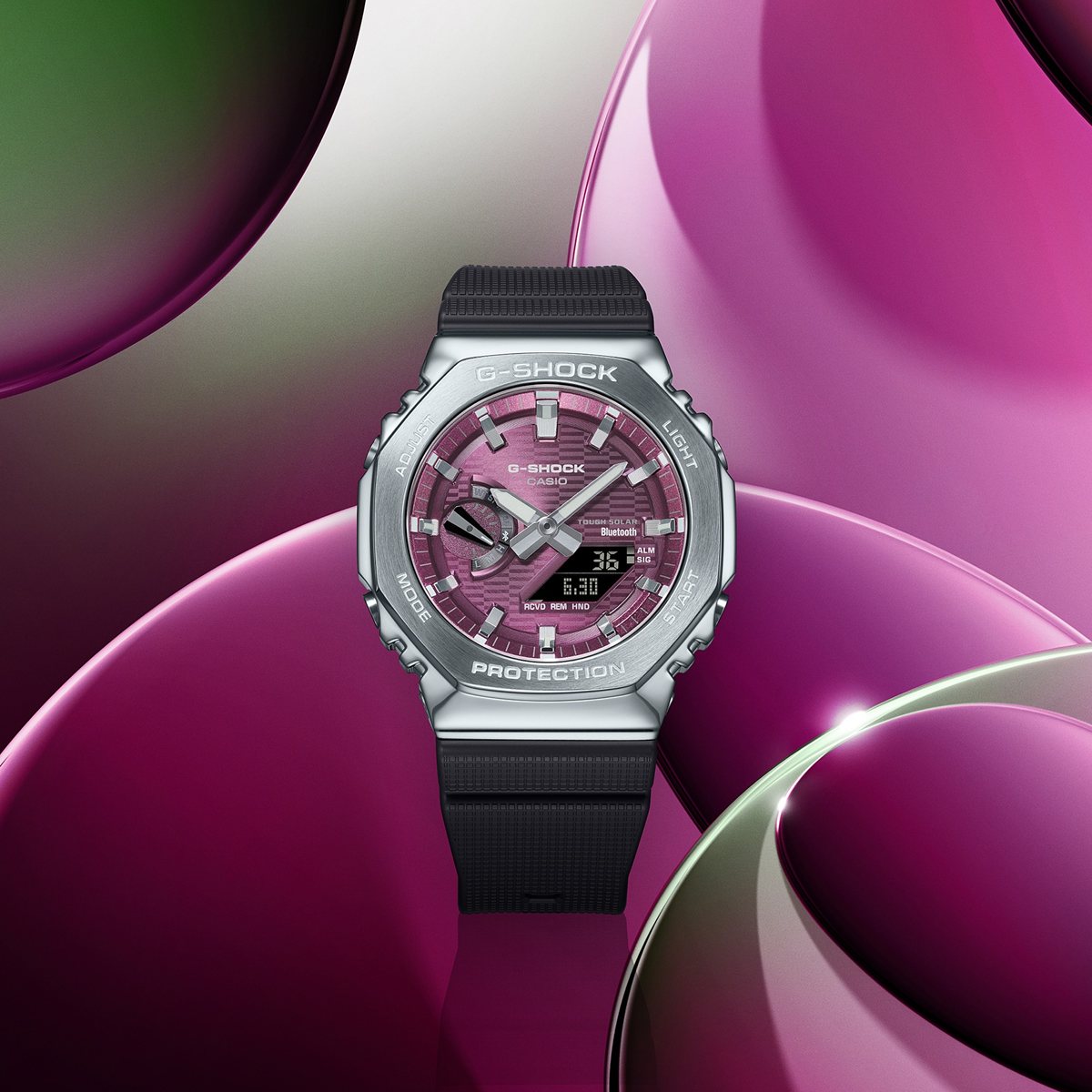 G-SHOCK カシオ Gショック CASIO アナデジ 腕時計 メンズ GBM-2100A-4BJF メタルベゼル【2025 新作】