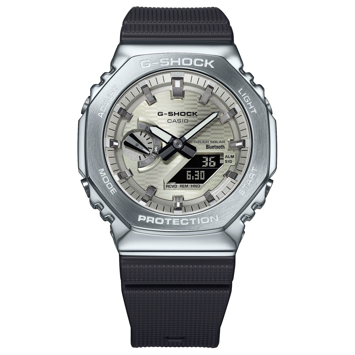 G-SHOCK カシオ Gショック CASIO アナデジ 腕時計 メンズ GBM-2100A-8BJF メタルベゼル【2025 新作】