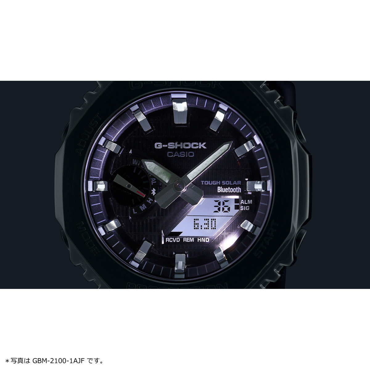 G-SHOCK カシオ Gショック CASIO アナデジ 腕時計 メンズ GBM-2100A-8BJF メタルベゼル【2025 新作】