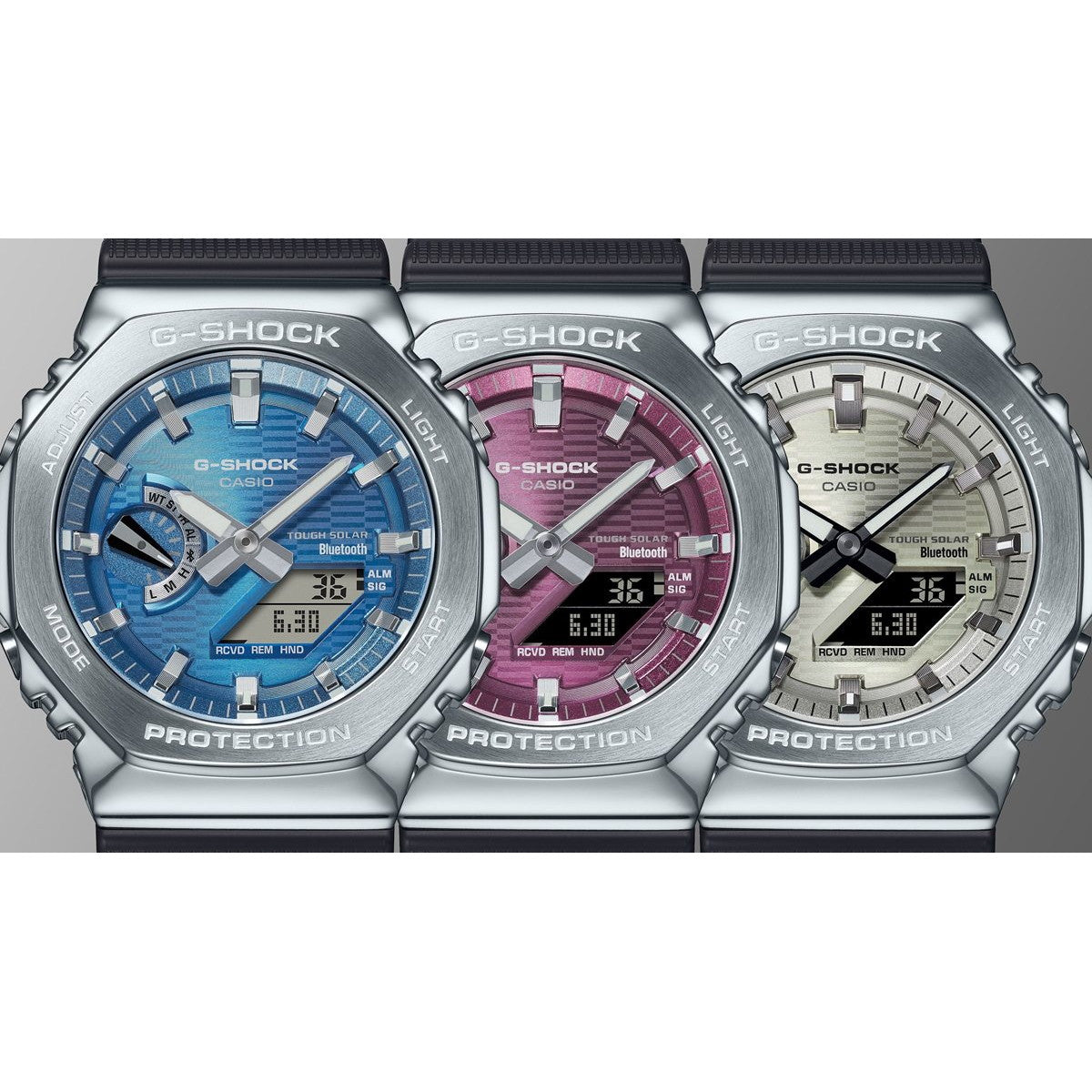 G-SHOCK カシオ Gショック CASIO アナデジ 腕時計 メンズ GBM-2100A-8BJF メタルベゼル【2025 新作】