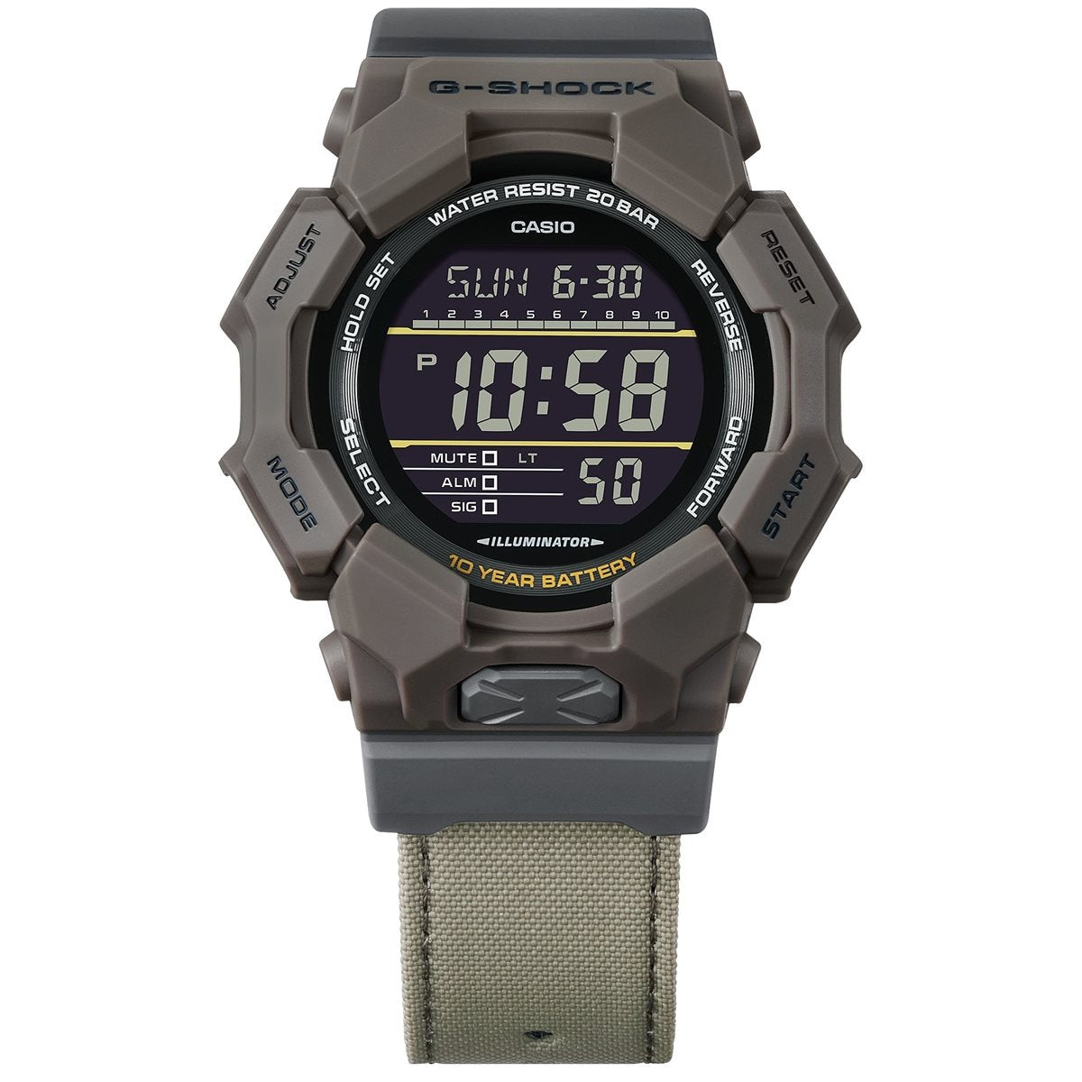 G-SHOCK デジタル カシオ Gショック CASIO 腕時計 メンズ GD-010CE-5JF Big case シリーズ FOOD TEXTILE【2025 新作】