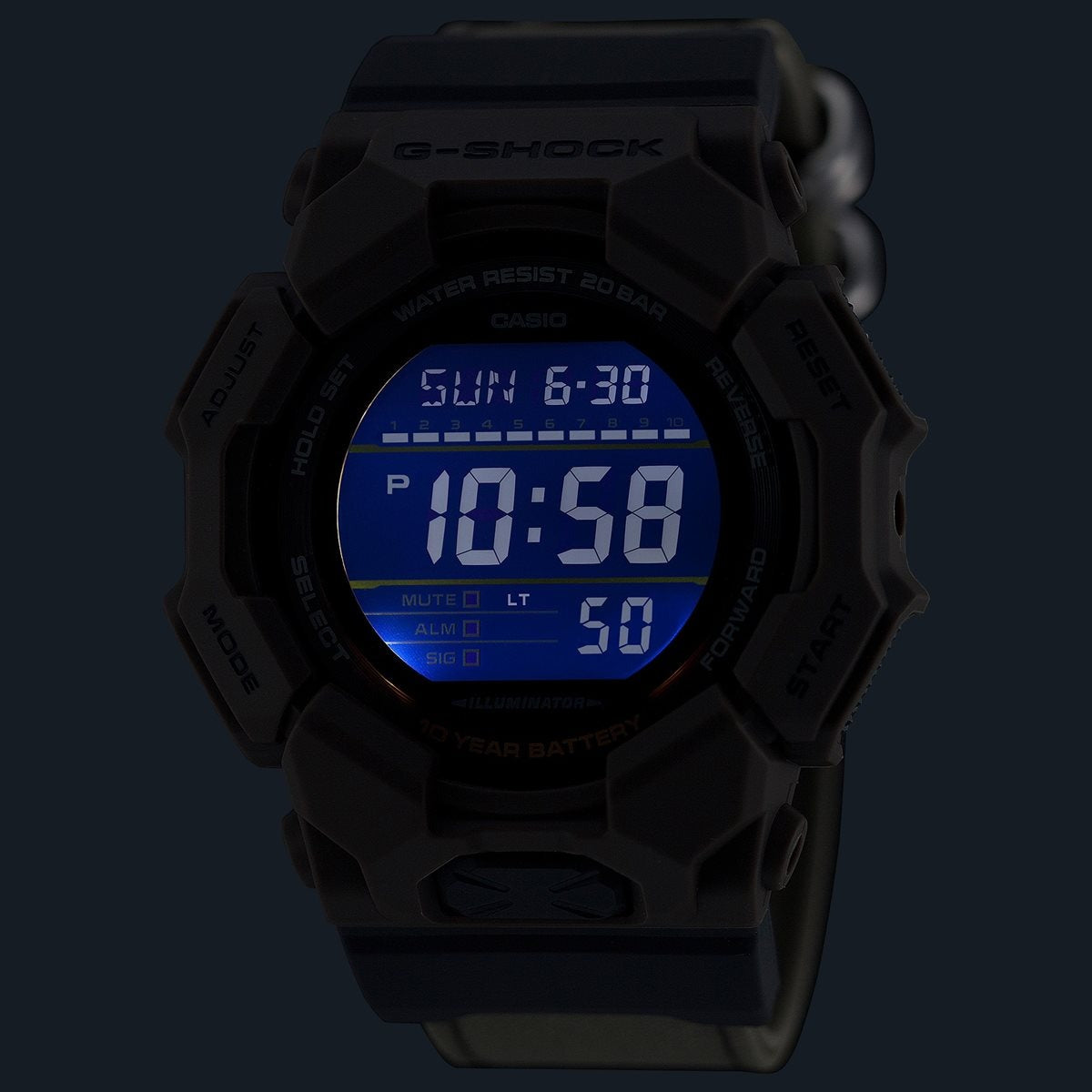 G-SHOCK デジタル カシオ Gショック CASIO 腕時計 メンズ GD-010CE-5JF Big case シリーズ FOOD TEXTILE【2025 新作】