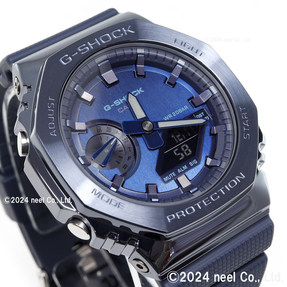 G-SHOCK メタル カシオ Gショック CASIO 腕時計 メンズ ネイビー GM-2100N-2AJF