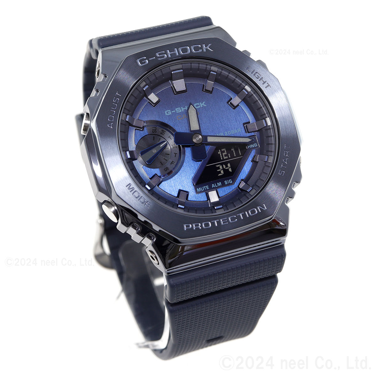 G-SHOCK メタル カシオ Gショック CASIO 腕時計 メンズ ネイビー GM-2100N-2AJF