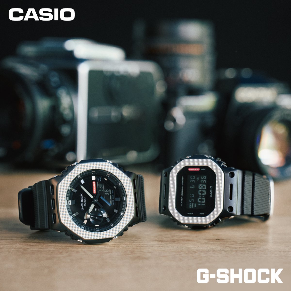G-SHOCK デジタル カシオ Gショック CASIO 腕時計 メンズ GM-5600BM-1JF メタルベゼル【2025 新作】