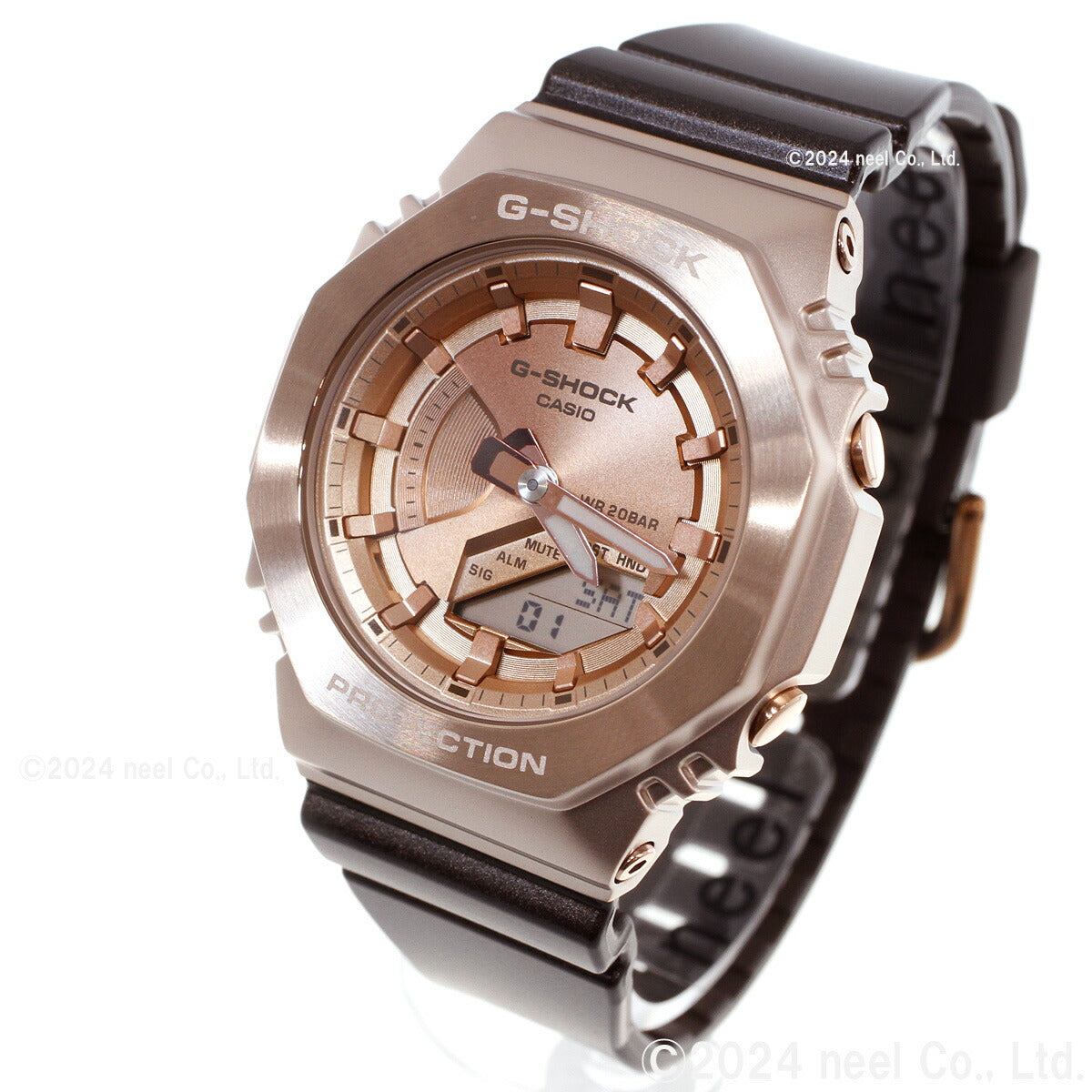 G-SHOCK カシオ Gショック CASIO オンライン限定モデル 腕時計 メンズ レディース GM-S2100CB-5AJF GM-2100 小型化モデル メタルカバー リュクスな旅 テーマ【2024 新作】