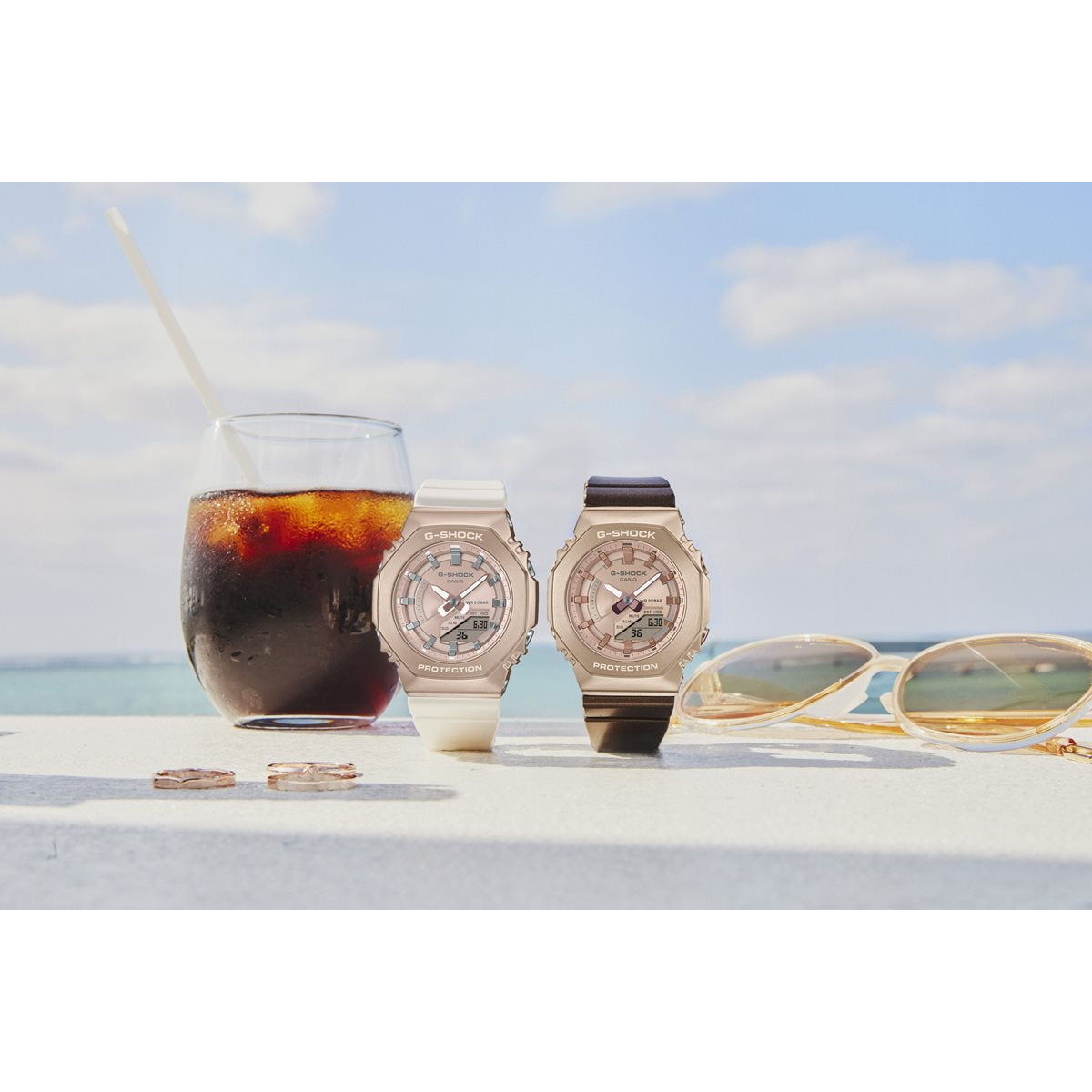 G-SHOCK カシオ Gショック CASIO オンライン限定モデル 腕時計 メンズ レディース GM-S2100CB-5AJF GM-2100 小型化モデル メタルカバー リュクスな旅 テーマ【2024 新作】