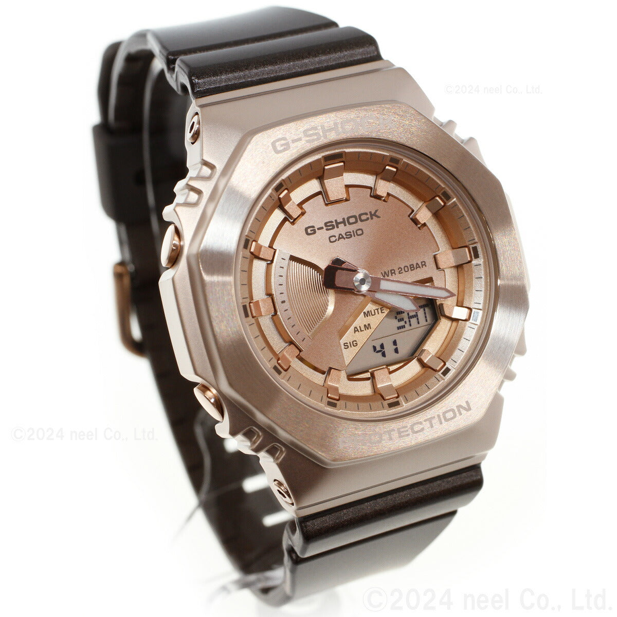 G-SHOCK カシオ Gショック CASIO オンライン限定モデル 腕時計 メンズ レディース GM-S2100CB-5AJF GM-2100 小型化モデル メタルカバー リュクスな旅 テーマ【2024 新作】