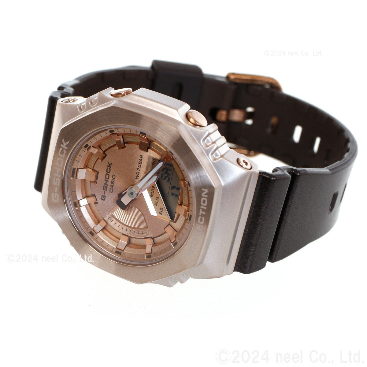 G-SHOCK カシオ Gショック CASIO オンライン限定モデル 腕時計 メンズ レディース GM-S2100CB-5AJF GM-2100 小型化モデル メタルカバー リュクスな旅 テーマ【2024 新作】