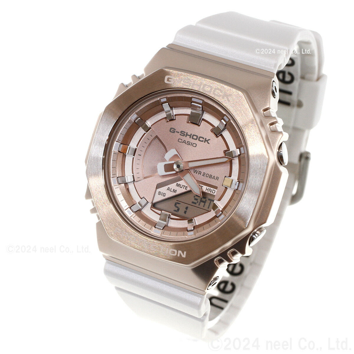 G-SHOCK カシオ Gショック CASIO オンライン限定モデル 腕時計 メンズ レディース GM-S2100CW-7AJF GM-2100 小型化モデル メタルカバー リュクスな旅 テーマ【2024 新作】