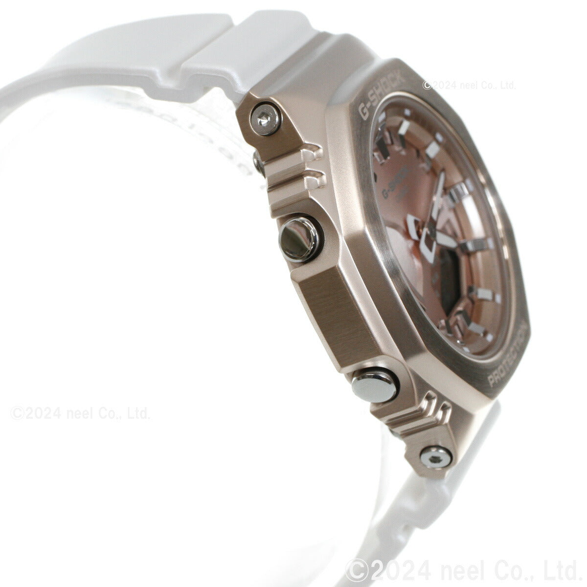 G-SHOCK カシオ Gショック CASIO オンライン限定モデル 腕時計 メンズ レディース GM-S2100CW-7AJF GM-2100 小型化モデル メタルカバー リュクスな旅 テーマ【2024 新作】
