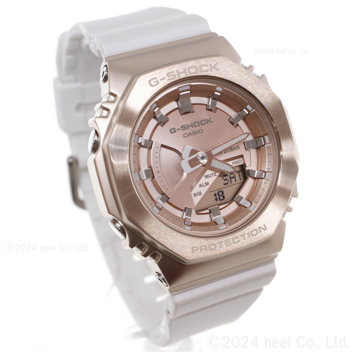 G-SHOCK カシオ Gショック CASIO オンライン限定モデル 腕時計 メンズ レディース GM-S2100CW-7AJF GM-2100 小型化モデル メタルカバー リュクスな旅 テーマ【2024 新作】