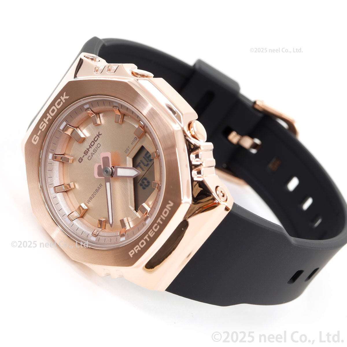 G-SHOCK カシオ Gショック CASIO アナデジ 腕時計 メンズ レディース GM-S2110PG-1A4JF メタルカバード ピンクゴールド【2025 新作】