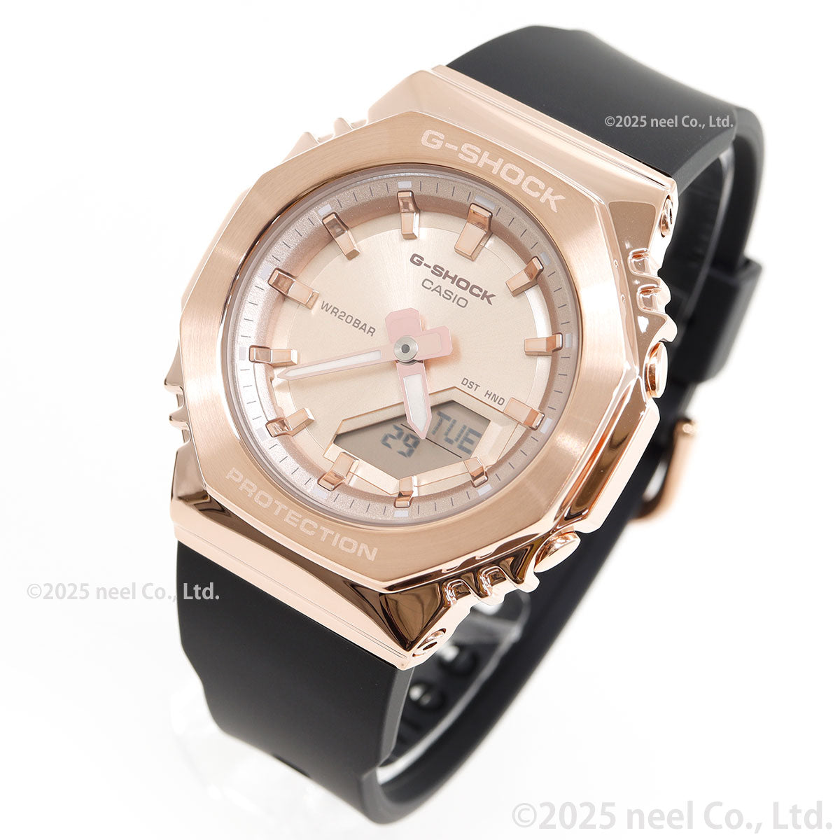 G-SHOCK カシオ Gショック CASIO アナデジ 腕時計 メンズ レディース GM-S2110PG-1A4JF メタルカバード ピンクゴールド【2025 新作】