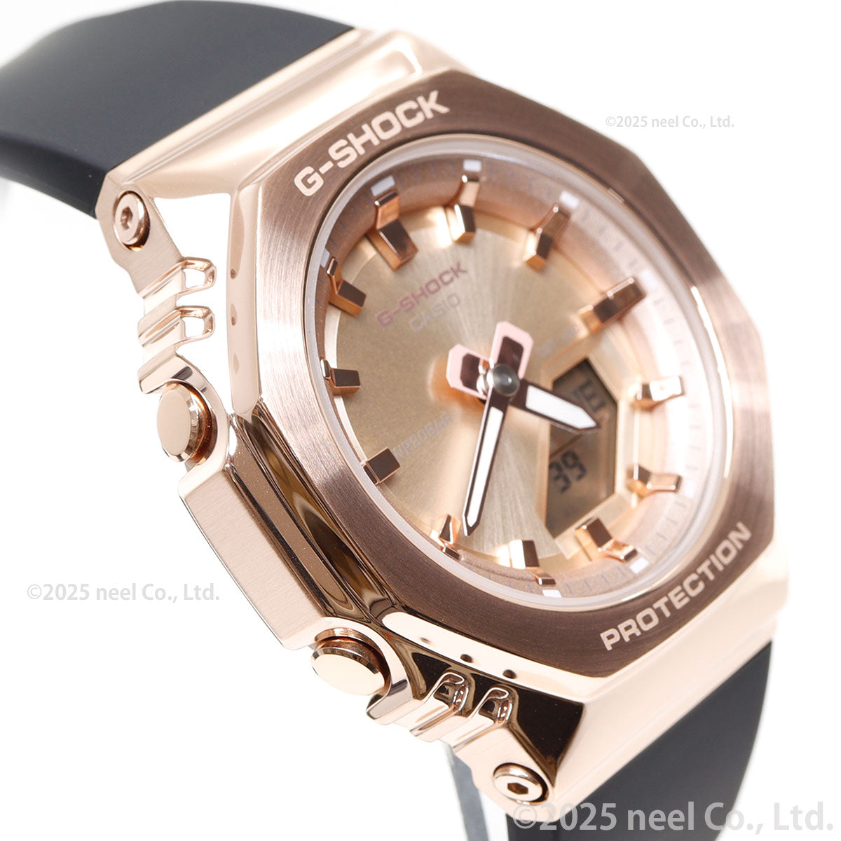 G-SHOCK カシオ Gショック CASIO アナデジ 腕時計 メンズ レディース GM-S2110PG-1A4JF メタルカバード ピンクゴールド【2025 新作】