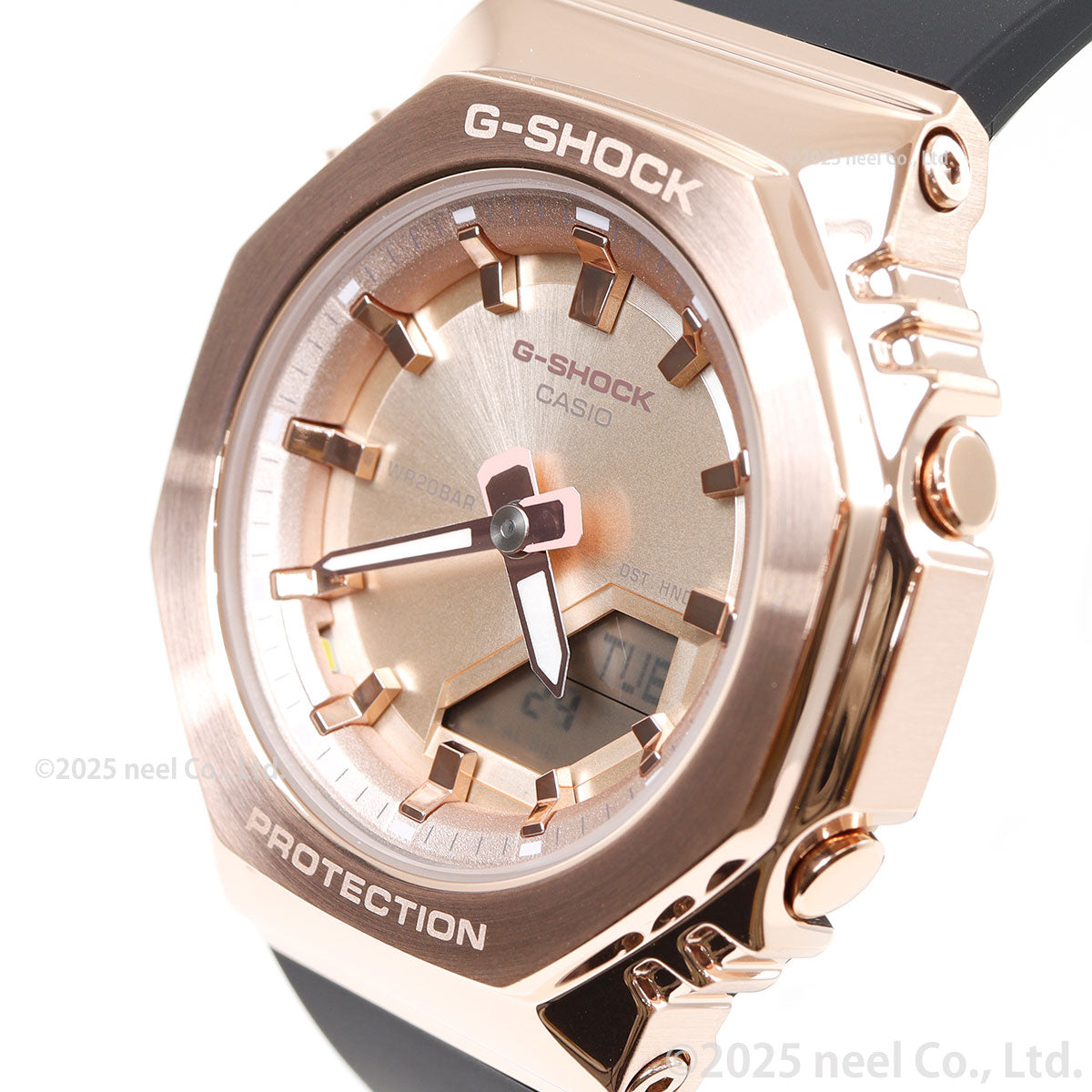 G-SHOCK カシオ Gショック CASIO アナデジ 腕時計 メンズ レディース GM-S2110PG-1A4JF メタルカバード ピンクゴールド【2025 新作】