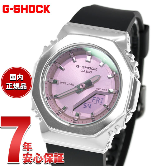 G-SHOCK カシオ Gショック CASIO アナデジ 腕時計 メンズ レディース GM-S2110SR-1AJF メタルベゼル ピンク【2026 新作】