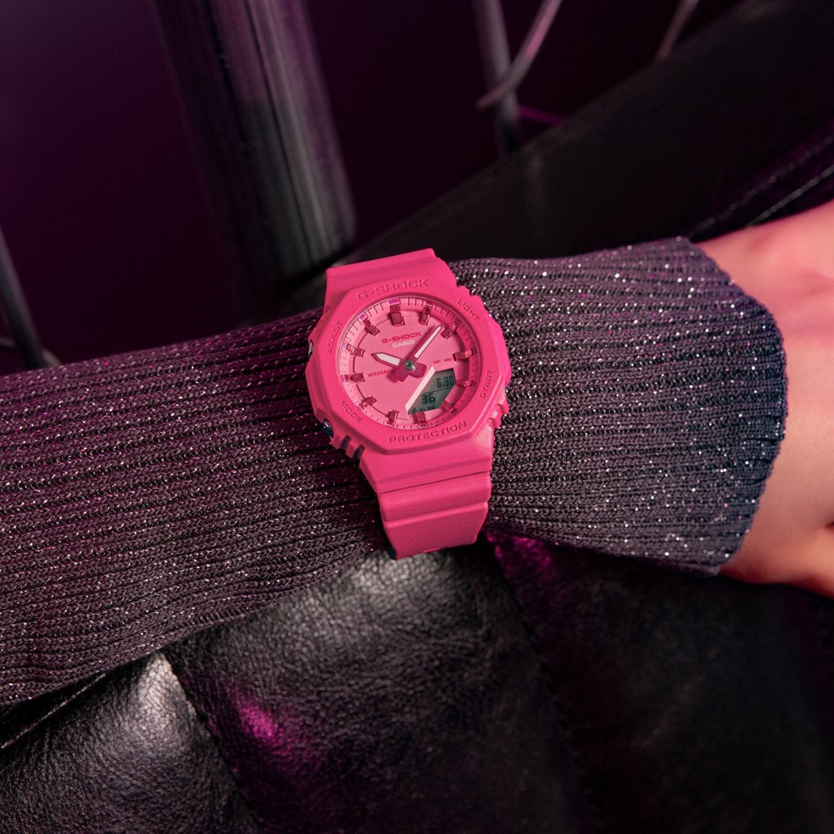 G-SHOCK カシオ Gショック CASIO アナデジ 腕時計 メンズ レディース GMA-P2100PP-4AJF パワーピンク POWER PINK【2025 新作】