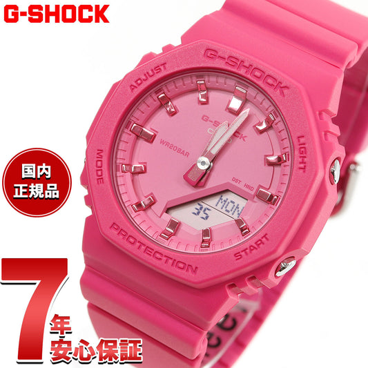 G-SHOCK カシオ Gショック CASIO アナデジ 腕時計 メンズ レディース GMA-P2100PP-4AJF パワーピンク POWER PINK【2025 新作】