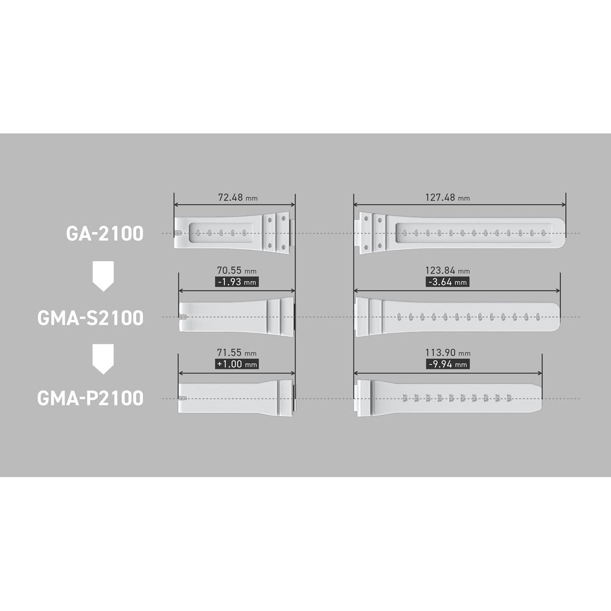 G-SHOCK カシオ Gショック CASIO アナデジ 腕時計 メンズ レディース GMA-P2100ST-7AJF GMA-S2100 小型化モデル【2024 新作】