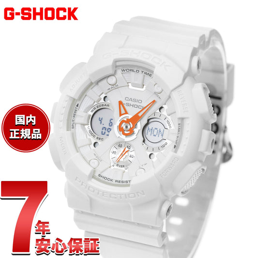 G-SHOCK カシオ Gショック CASIO アナデジ 腕時計 メンズ レディース GMA-S120SA-7A1JF オールホワイト