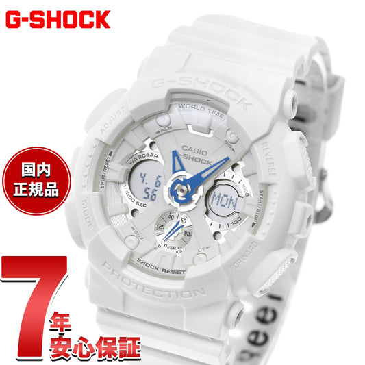 G-SHOCK カシオ Gショック CASIO アナデジ 腕時計 メンズ レディース GMA-S120SA-7A2JF オールホワイト