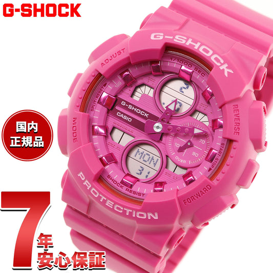 G-SHOCK カシオ Gショック CASIO アナデジ 腕時計 メンズ レディース GMA-S140PP-4AJF パワーピンク POWER PINK【2025 新作】