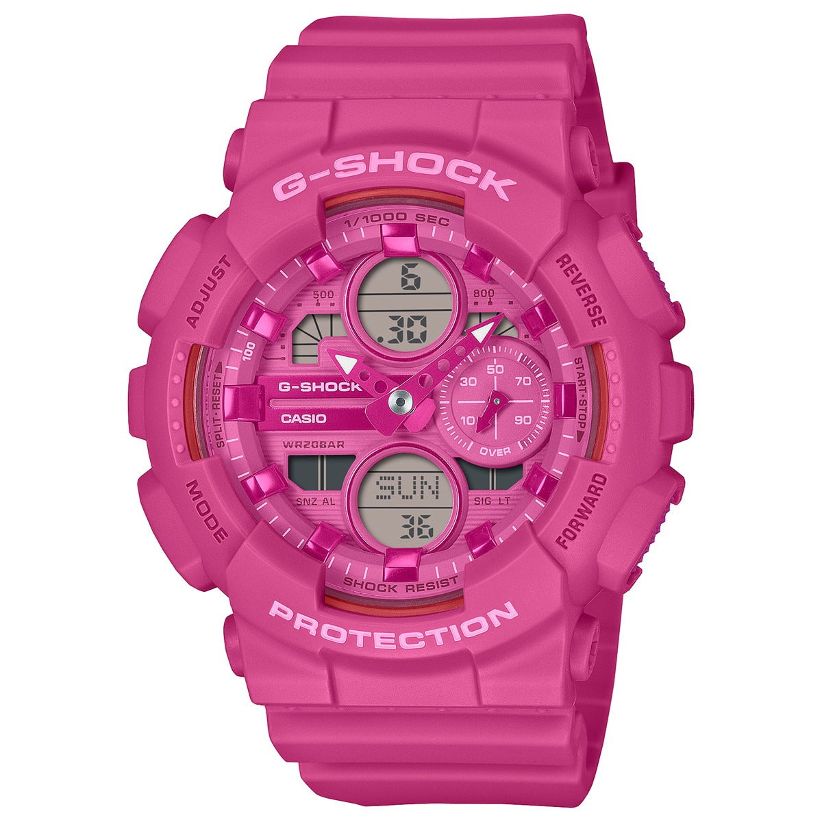 G-SHOCK カシオ Gショック CASIO アナデジ 腕時計 メンズ レディース GMA-S140PP-4AJF パワーピンク POWER PINK【2025 新作】