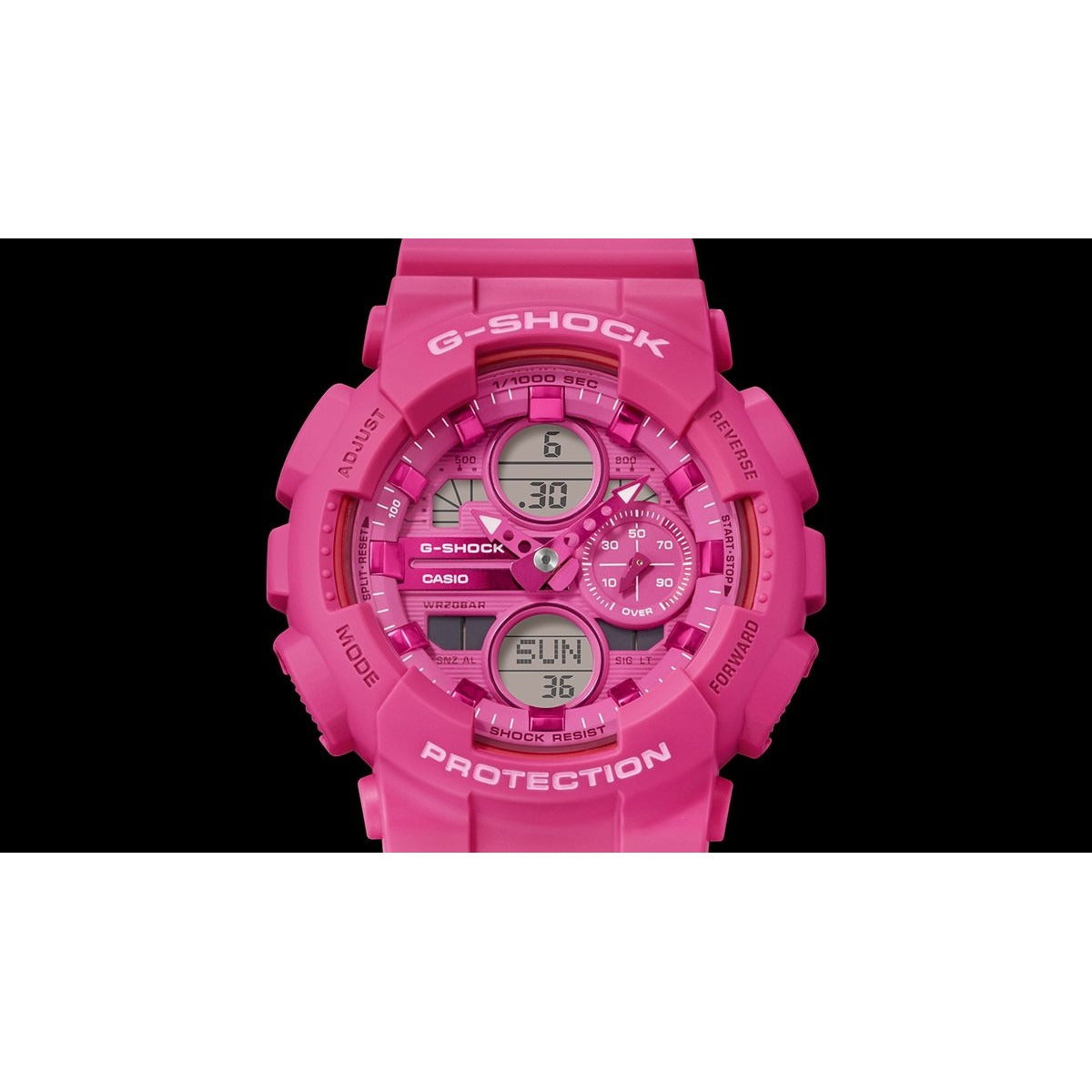 G-SHOCK カシオ Gショック CASIO アナデジ 腕時計 メンズ レディース GMA-S140PP-4AJF パワーピンク POWER PINK【2025 新作】