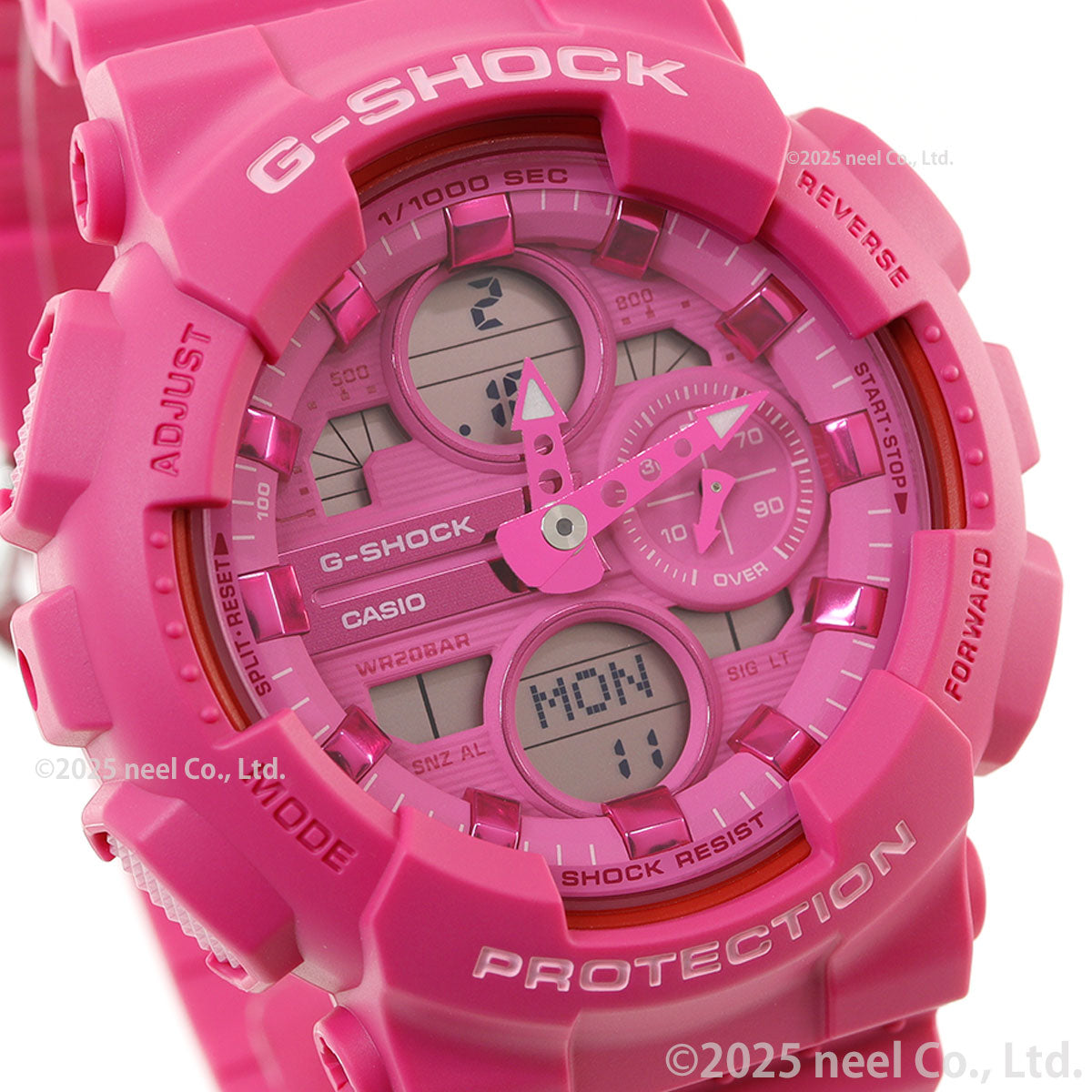 G-SHOCK カシオ Gショック CASIO アナデジ 腕時計 メンズ レディース GMA-S140PP-4AJF パワーピンク POWER PINK【2025 新作】