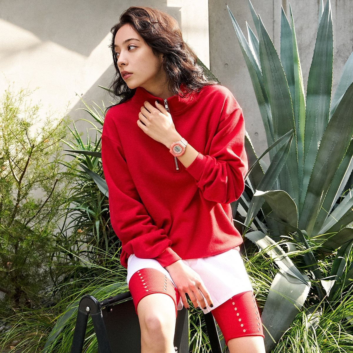 G-SHOCK カシオ Gショック CASIO デジタル 腕時計 GMD-B300SC-4JF 歩数計測機能 スマートフォンリンク コーラルオレンジ【2025 新作】