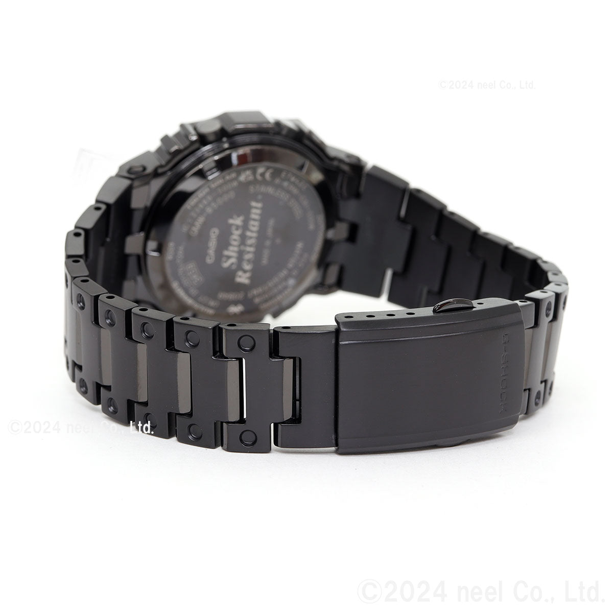 カシオ Gショック CASIO G-SHOCK タフソーラー 電波時計 デジタル 腕時計 メンズ フルメタル ブラック GMW-B5000GD-1JF