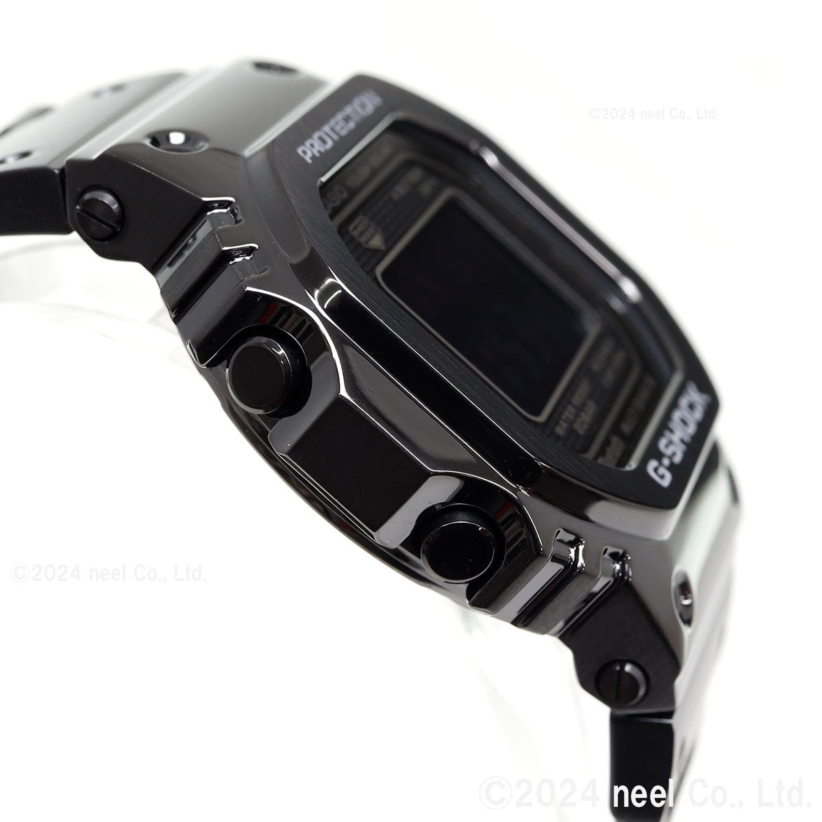 カシオ Gショック CASIO G-SHOCK タフソーラー 電波時計 デジタル 腕時計 メンズ フルメタル ブラック GMW-B5000GD-1JF