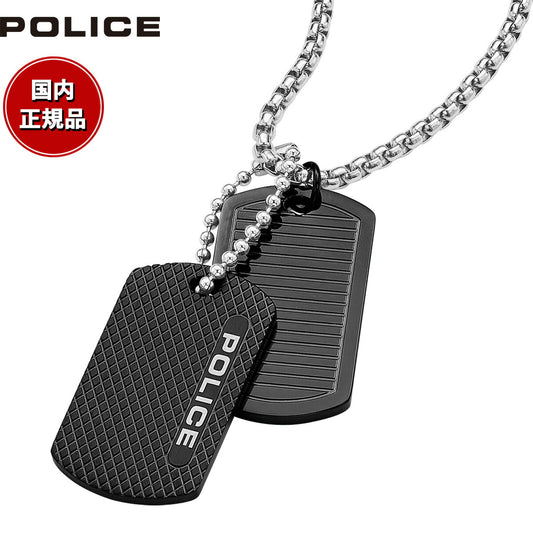 ポリス POLICE ネックレス ペンダント アクセサリー DOUBLETAG GN0042001