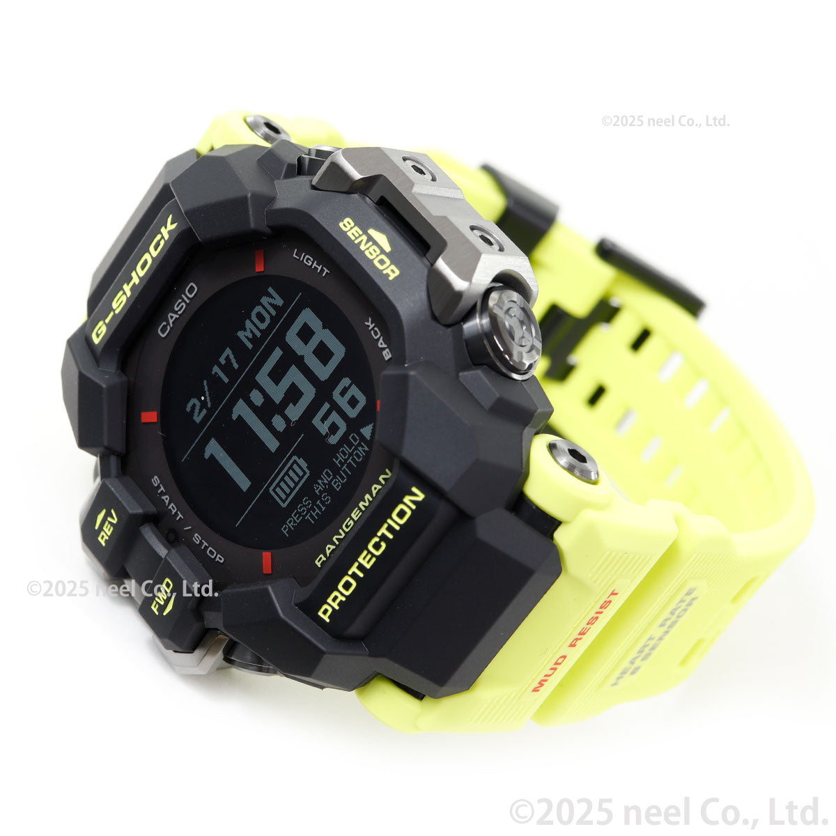 G-SHOCK カシオ Gショック レンジマン CASIO RANGEMAN GPR-H1000RY-1A9JR ソーラー 腕時計 メンズ MASTER OF G【2025 新作】