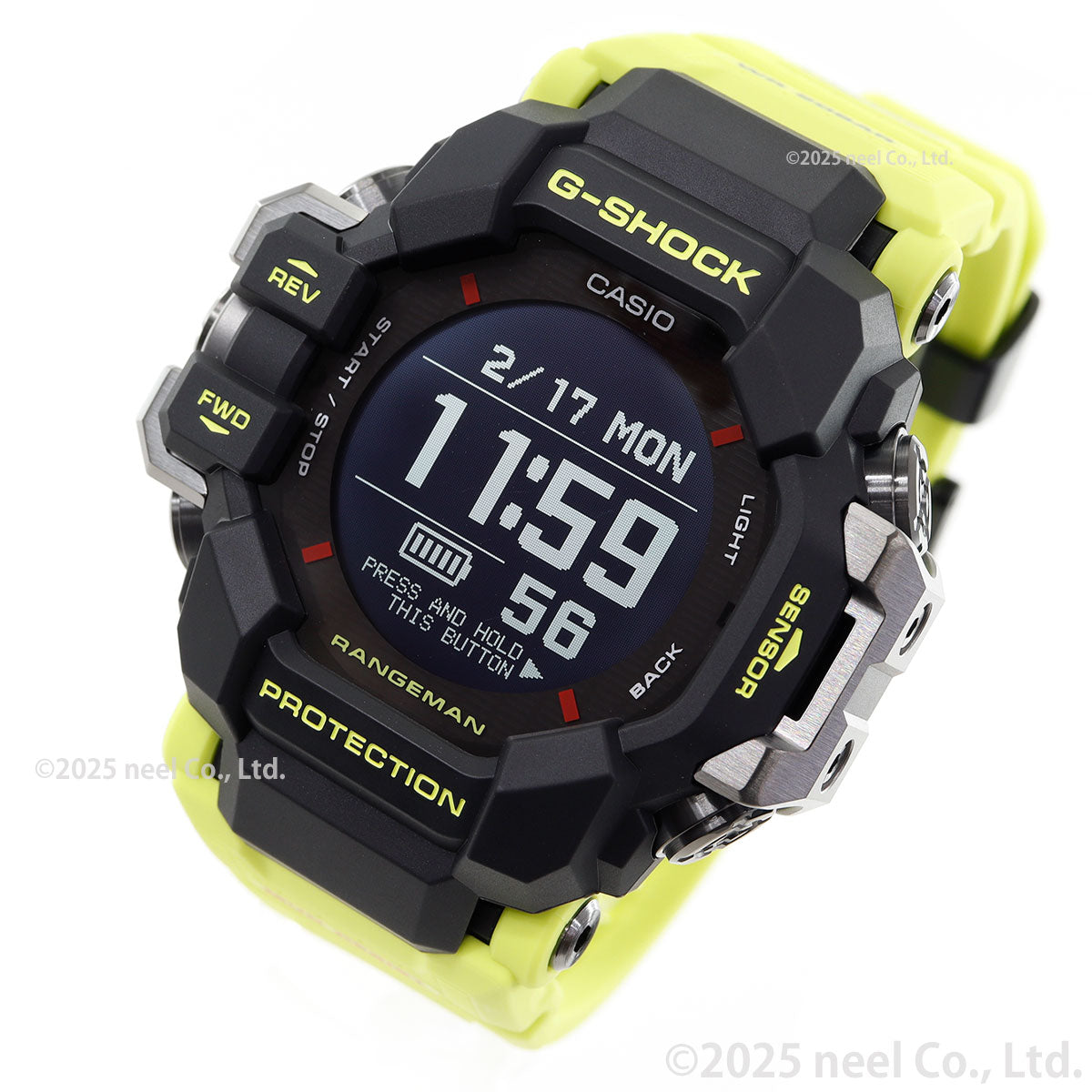 G-SHOCK カシオ Gショック レンジマン CASIO RANGEMAN GPR-H1000RY-1A9JR ソーラー 腕時計 メンズ MASTER OF G【2025 新作】