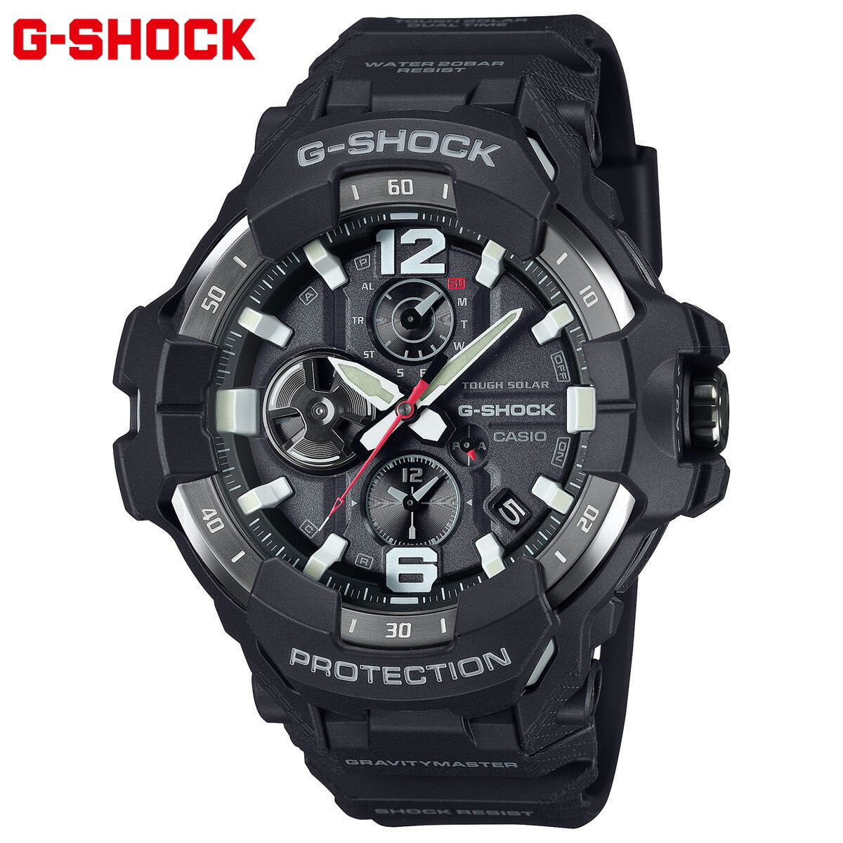 G-SHOCK カシオ Gショック グラビティマスター GRAVITYMASTER CASIO ソーラー 腕時計 メンズ MASTER OF G GR-B300-1AJF【2024 新作】