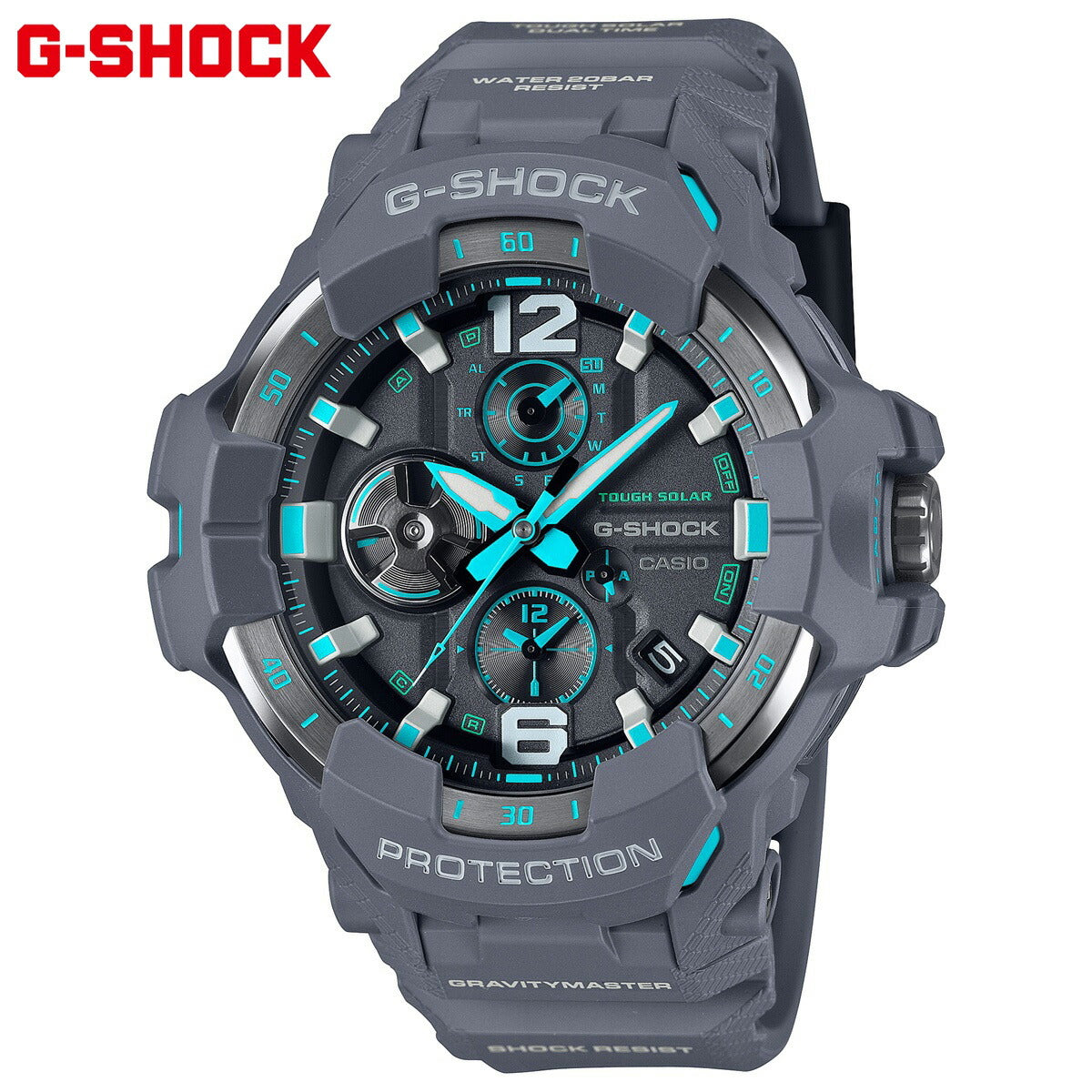 G-SHOCK カシオ Gショック グラビティマスター GRAVITYMASTER CASIO ソーラー 腕時計 メンズ MASTER OF G GR-B300-8A2JF【2024 新作】