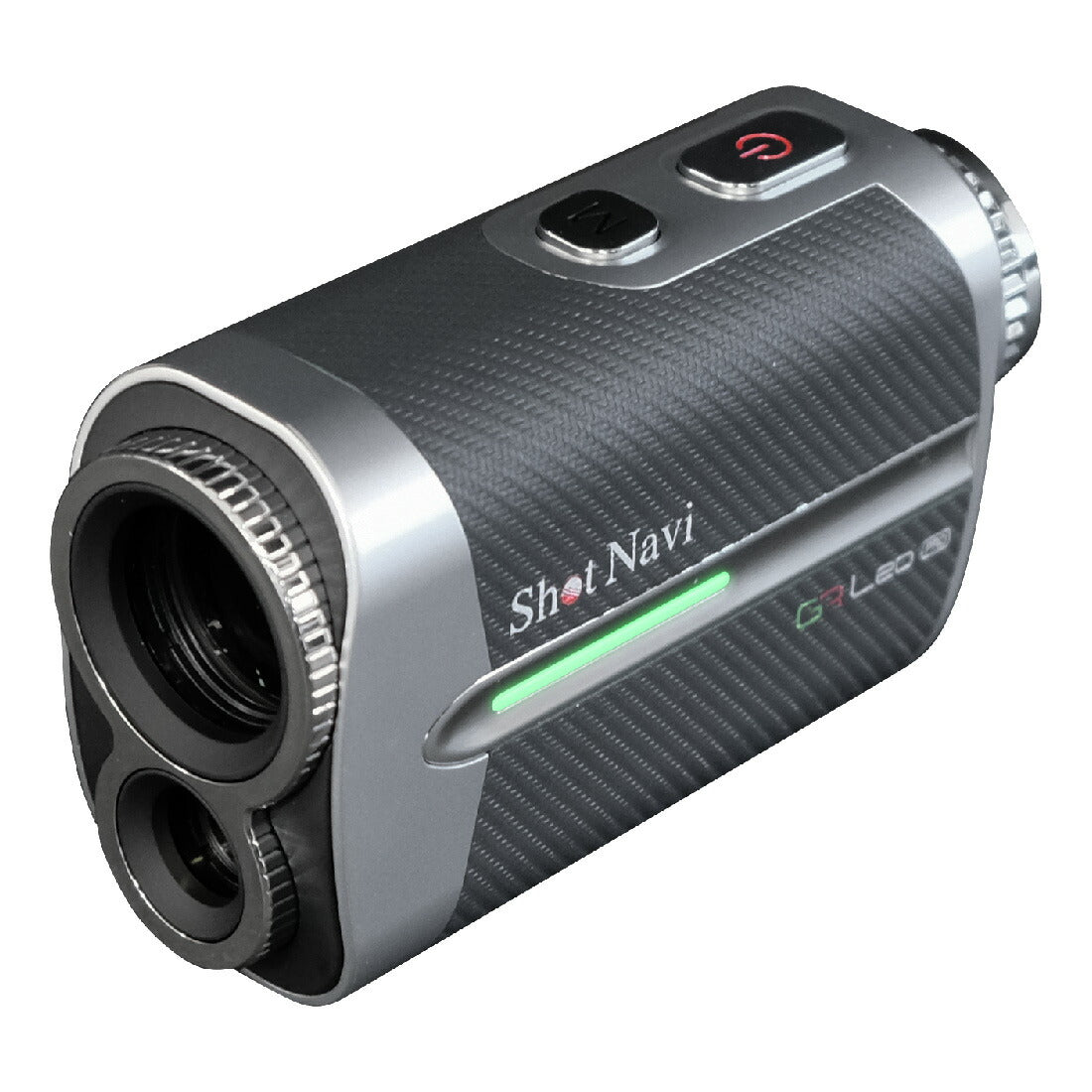 ショットナビ Shot Navi Voice Laser GR Leo PRO ボイスレーザー GR レオ プロ ゴルフ レーザー 距離測定器 距離計測器 カーボングレー