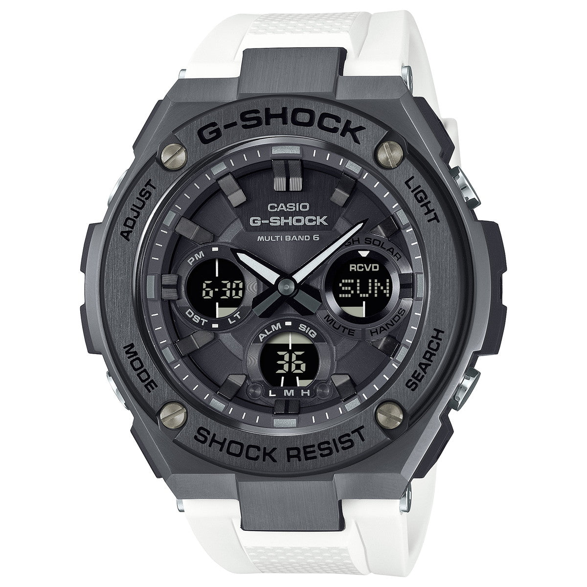 G-SHOCK 電波 ソーラー 電波時計 G-STEEL カシオ Gショック Gスチール CASIO 腕時計 アナデジ タフソーラー GST-W110MS-7AJF【2025 新作】