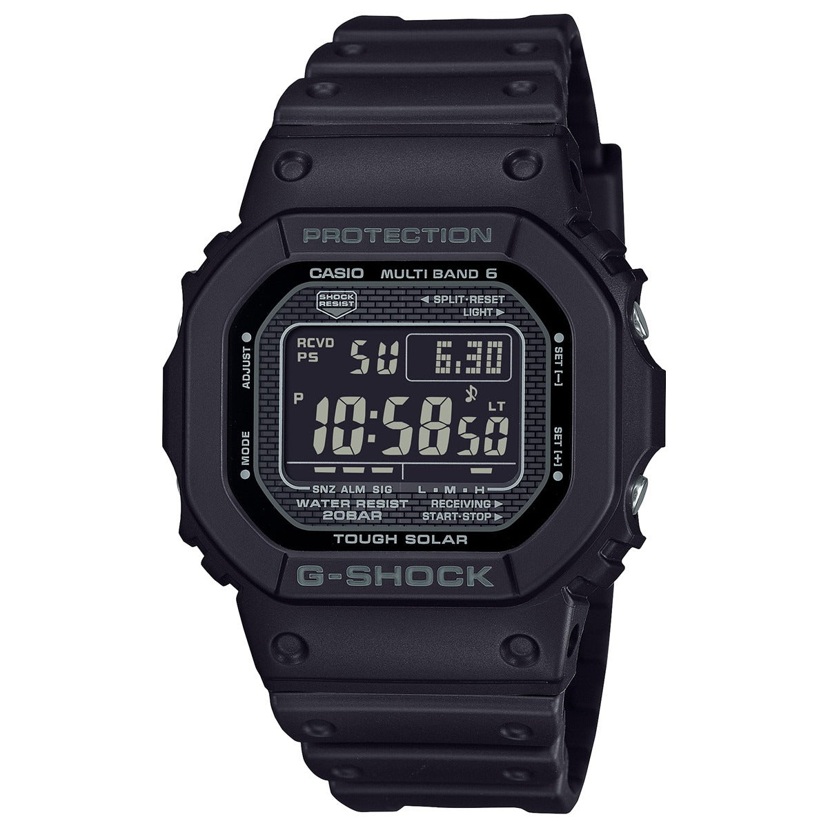 G-SHOCK Gショック GW-5000HS-1JF 電波 ソーラー 電波時計 ブラック デジタル メンズ 腕時計 カシオ CASIO タフソーラー【2025 新作】