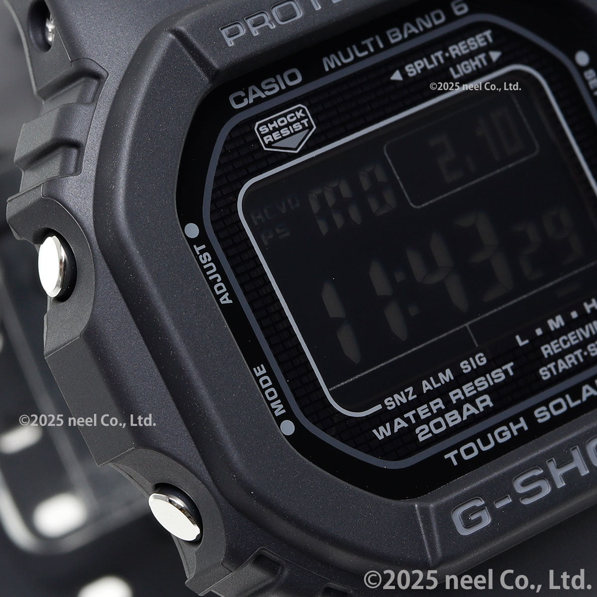 G-SHOCK Gショック GW-5000HS-1JF 電波 ソーラー 電波時計 ブラック デジタル メンズ 腕時計 カシオ CASIO タフソーラー【2025 新作】